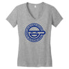 ghost in the shell laughing Women's V-Neck T-Shirt