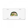 camping License Plate