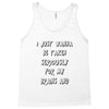 brains and stuff girls Tank Top