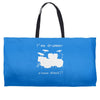i'm a drummer please shout Weekender Totes