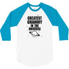 Greatest Grammy In The Universe 3/4 Sleeve Shirt