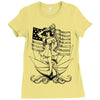 navy  girl Ladies Fitted T-Shirt