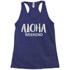 aloha weekend Racerback Tank