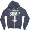 sympathy bump novelty beer belly Zipper Hoodie