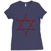 stars Ladies Fitted T-Shirt