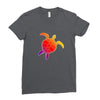 Sea Turtle Ladies Fitted T-Shirt