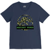 Military Morld T-Shirt V-Neck Tee