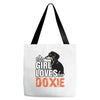 This Girl Loves Her Doxie Tote Bags