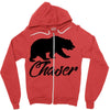 Bear Chaser Zipper Hoodie