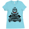 I Am Bulldog Actually In A Very Commited Relationship Ladies Fitted T-Shirt