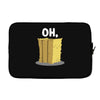 oh hay oh hey girl boy funny pun Laptop sleeve