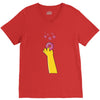 homer donuts V-Neck Tee