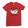 seal of approval Ladies Fitted T-Shirt