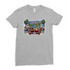 mens retro game out run, ideal gift or birthday present. Ladies Fitted T-Shirt