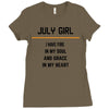 July Girl Ladies Fitted T-Shirt