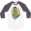 frankenstein soccer 3/4 Sleeve Shirt
