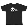 i live inside your face skull Toddler T-shirt