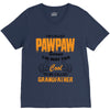I'm Called Pawpaw Because  I'm Way Too Cool To Be Called Grandfather V-Neck Tee