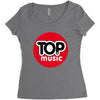 music Women's Triblend Scoop T-shirt