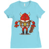 march of the monsters day 31 Ladies Fitted T-Shirt