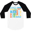 best dad 3/4 Sleeve Shirt