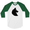 THE KING WOLF 3/4 Sleeve Shirt