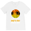 suns out guns out suns V-Neck Tee