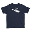design uh 1h helicopter hubschrauber us army irak krieg war vietnam Youth Tee