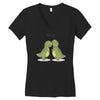 hug me Women's V-Neck T-Shirt
