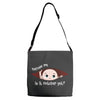 October Peeking Out Baby Boy Adjustable Strap Totes