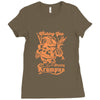 scary krampus Ladies Fitted T-Shirt