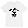 cavachon mum V-Neck Tee