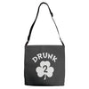 drunk Adjustable Strap Totes