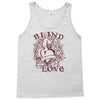 blind love fire heart Tank Top