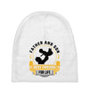Father and Son Best Friends for Life Baby Beanies