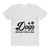 Dogs Because People Suck All Over Women's T-shirt