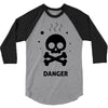 danger 3/4 Sleeve Shirt