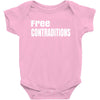 free contraditions Baby Bodysuit