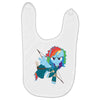 rainbow Baby Bibs