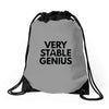 Very Stable Genius Drawstring Bags