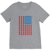 usa beer pong champ V-Neck Tee