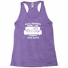 real friends don't let friends miss naps Racerback Tank