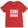 area 51 V-Neck Tee