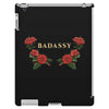 badassy with roses iPad 3 and 4 Case