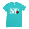 Occupy Mars Ladies Fitted T-Shirt