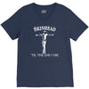 skinhead til i die! V-Neck Tee