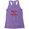 soup r' crackers Racerback Tank
