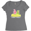 so hungry Women's Triblend Scoop T-shirt