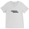 43. amerika suk 023 V-Neck Tee