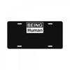 being human License Plate